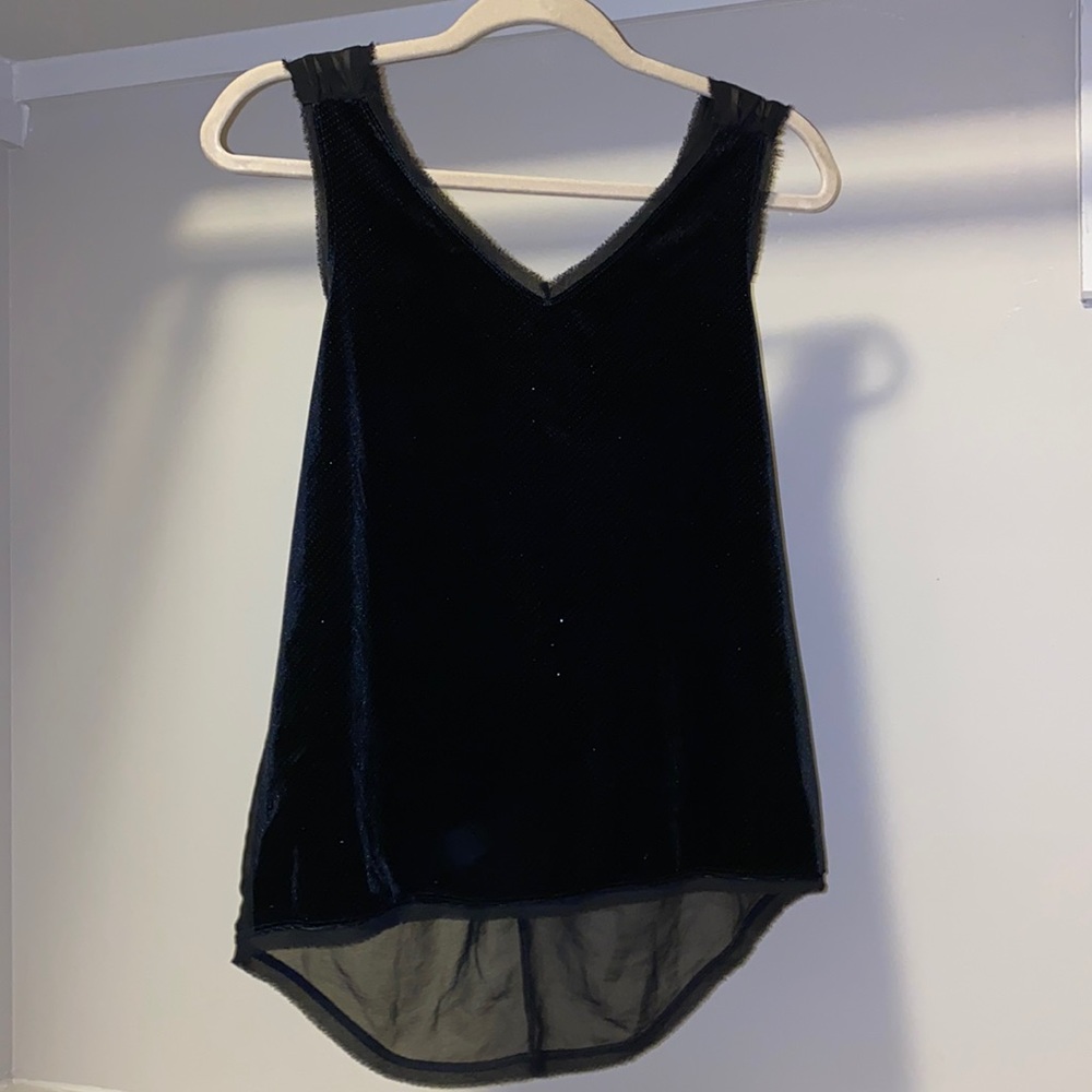 ZARA Shimmer Top